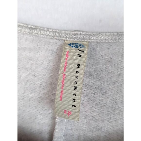 FREE PEOPLE MOVEMENT Athleisure Cropped Back-Peplum Sweatshirt Dolman Size Small - Picture 7 of 7